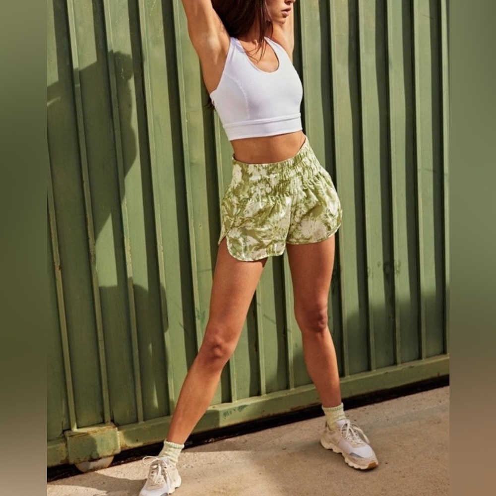 COPY - Free People Movement The Way Home printed shorts
